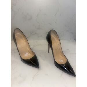Christian Louboutin Black Patent Leather Heels